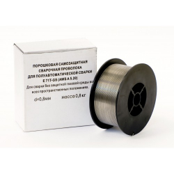 Стоимость Проволока порошковая MIG E71T-GS d=0,8 мм (1 кг) в Молодинках